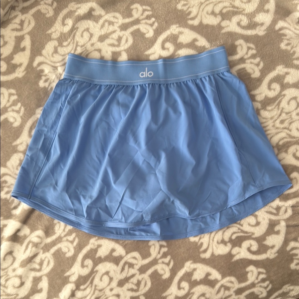 Alo Light Blue Athletic Skirt